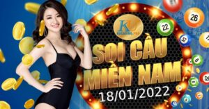 Soi cầu XSMN - Dự đoán kết quả miền Nam 18-01-2022 - Kubet