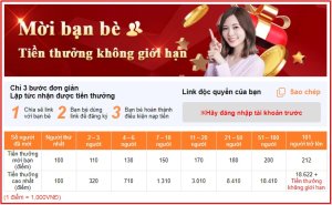 Tiền Thưởng Không Giới Hạn Khi Mời Bạn Bè Tham Gia Tại Kubet